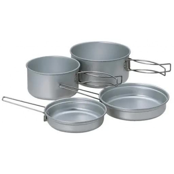 Набор посуду Snow Peak Набір Multi Compact Cookset Titanium