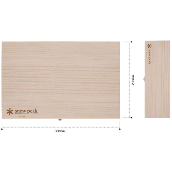 Ніж кух. Snow Peak CS-208 Cutting Board Set L обробна дошка