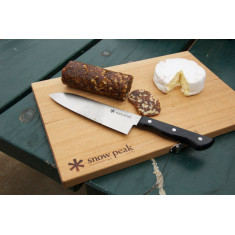Нож кух. Snow Peak CS-208 Cutting Board Set L + разделочная доска