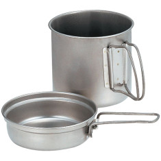 Набір посуду Snow Peak SCS-008T Trek Titanium 900ml Набір посуду Snow Peak SCS-008T Trek Titanium 900ml