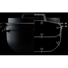 Чавунна піч Snow Peak CS-520 Cast Iron Oven 26cm