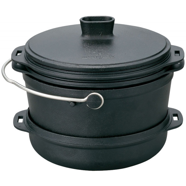 Чугунная печь Snow Peak CS-550 Cast Iron Duo Cooker