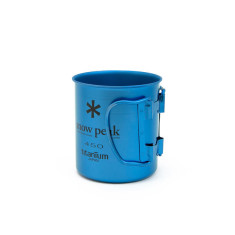 Кружка Snow Peak Ti-Single 450 Cup 450ml. Blue Кружка Snow Peak Ti-Single 450 Cup 450ml. Blue