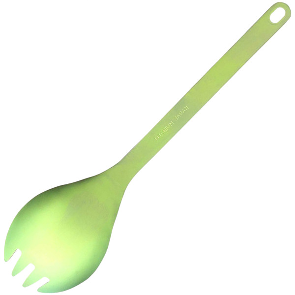 Ловилка Snow Peak SCT-004GR Titanium Spork ц:green