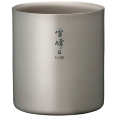 Кружка Snow Peak TW-122 Titanium Double Wall Stacking Mug 450ml Кружка Snow Peak TW-122 Titanium Double Wall Stacking Mug 450ml