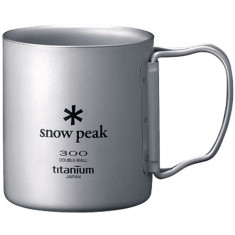 Кружка Snow Peak MG-052FHR Ti-Double 300 Mug 300ml Кружка Snow Peak MG-052FHR Ti-Double 300 Mug 300ml