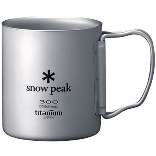 Кружка Snow Peak MG-052FHR Ti-Double 300 Mug 300ml