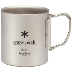Термокружка Snow Peak MG-053R Ti-Double 450 Mug 450ml