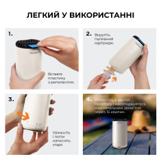 Устройство от комаров Thermacell Patio Shield Mosquito Repeller MR-PS ц:linen Устройство от комаров Thermacell Patio Shield Mosquito Repeller MR-PS ц:linen