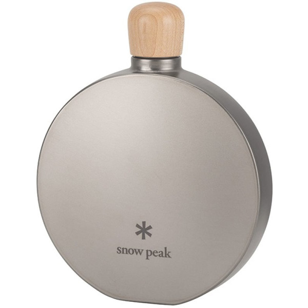 Фляга Snow Peak TW-116 Titanium Curved Flask