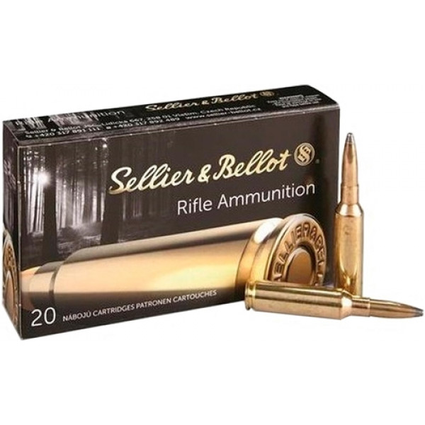 Патрон Sellier & Bellot кал. 6.5 Creedmoor куля SP маса 10,1 г/156 гран. Поч. швидкість – 745 м/с