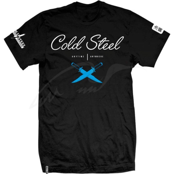 Футболка Cold Steel Cross Guard T-Shirt. Размер - L. Цвет - черный