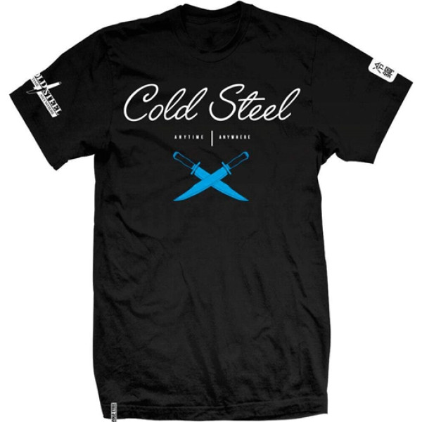 Футболка Cold Steel Cross Guard T-Shirt. Размер - XL. Цвет - черный