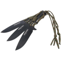 Набір ножів Cold Steel Throwing Set Paracord Handle