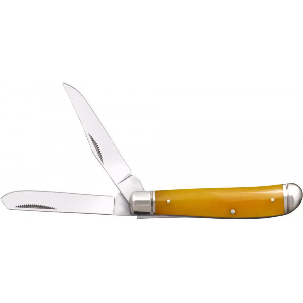 Ніж Cold Steel Mini Trapper Yellow Bone