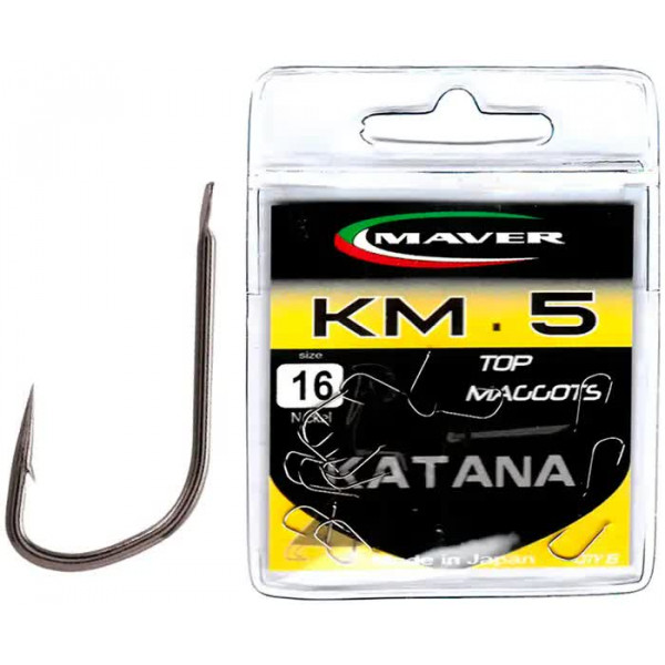 Крючок Maver Katana Match Serie KM05A №16 (15шт/уп)