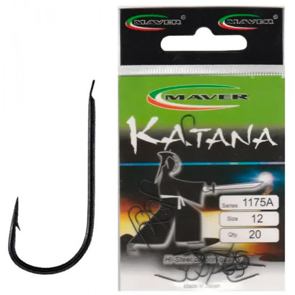 Крючок Maver Katana 1175A №12 (20шт/уп)