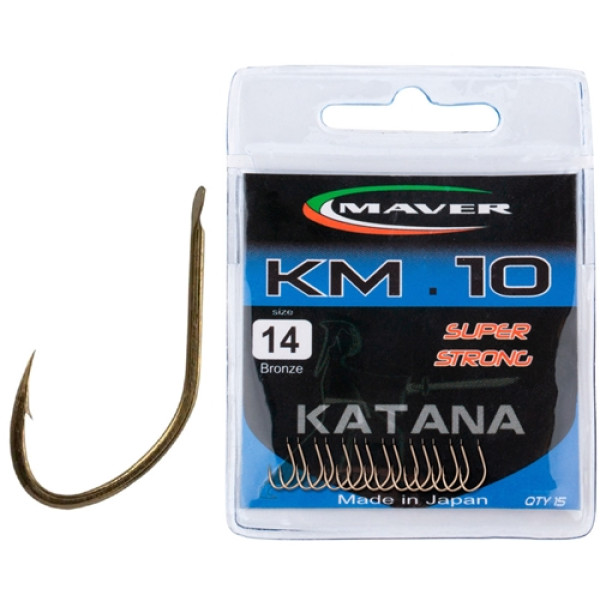 Крючок Maver Katana Match Serie KM10 №18 (15шт/уп)