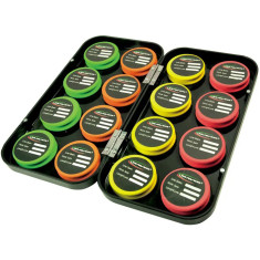 Повідниця Maver Scatola Completa – 16 Rotolini на 16 мотовил Повідниця Maver Scatola Completa – 16 Rotolini на 16 мотовил