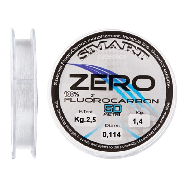 Флюорокарбон Smart Zero 50m 0.205mm 3.03kg