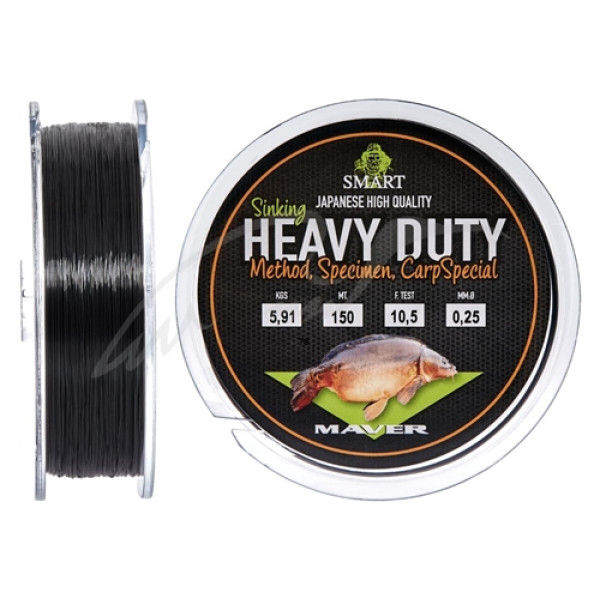 Леска Smart Heavy Duty Sinking 150m 0.30mm 8.43kg