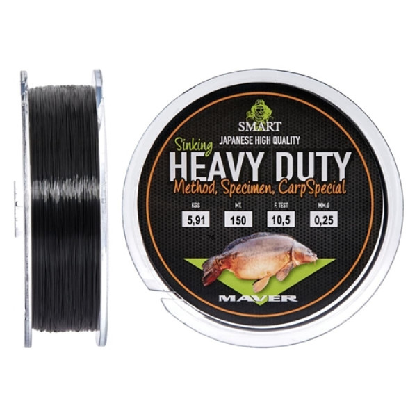 Леска Smart Heavy Duty Sinking 150m 0.38mm 11.73kg