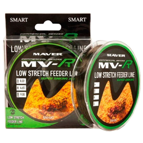 Леска Smart MV-R Low Stretch Feeder Line 300m 0.20mm 3.96kg