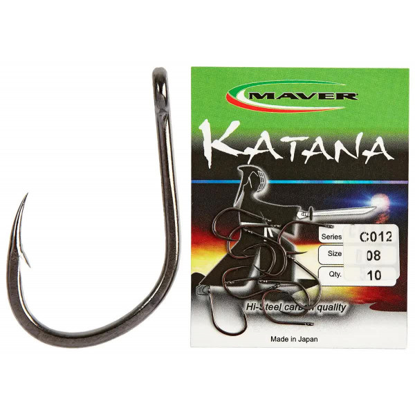 Крючок Maver Katana C012A №08 (10шт/уп)