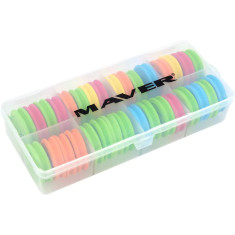 Поводочница Maver Scatola Rotolini Trasparente – 32 Rotolini на 32 мотовил