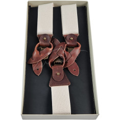 Подтяжки Chevalier Logo One size. Цвет: коричневый Подтяжки Chevalier Logo One size. Цвет: коричневый