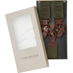 Подтяжки Chevalier Logo. Зеленый Подтяжки Chevalier Logo. Зеленый