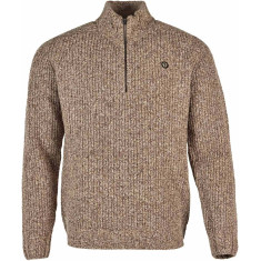 Пуловер Chevalier Groby Half Zip Wool. M. Saddle Brown Пуловер Chevalier Groby Half Zip Wool. M. Saddle Brown