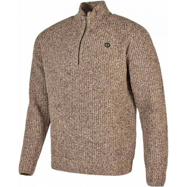 Пуловер Chevalier Groby Half Zip Wool. M. Saddle Brown