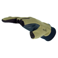 Перчатки Norfin Power XL флис/неопрен трехпалые Black/khaki