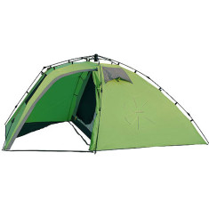 Палатка Norfin Peled 3 Полуавтоматическая 3 местная 2-х слойная ц:зеленый