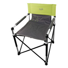 Кресло Norfin Varberg max100кг / NF Alu Черный/зелёный