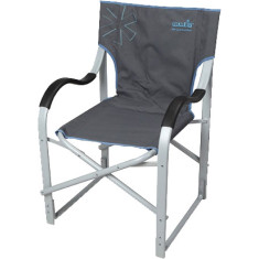 Кресло Norfin Molde max120кг NFL Alu Черный/Синий