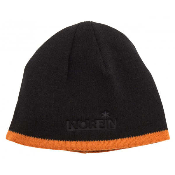 Шапка Norfin Discovery Gray XL двухсторонняя Серый/черный/оранжевый