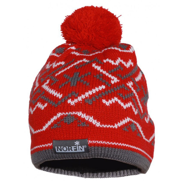 Шапка Norfin Woman Norway M женская Красный