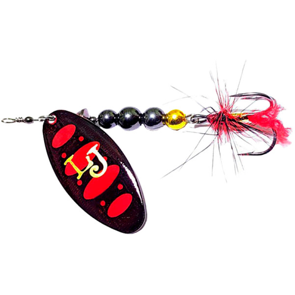 Блесна Lucky John Shelt Blade №4 15.0g #009