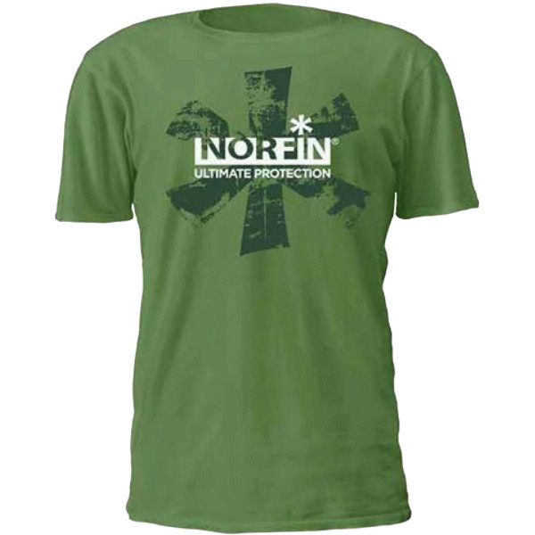 Футболка Norfin Brand M Green
