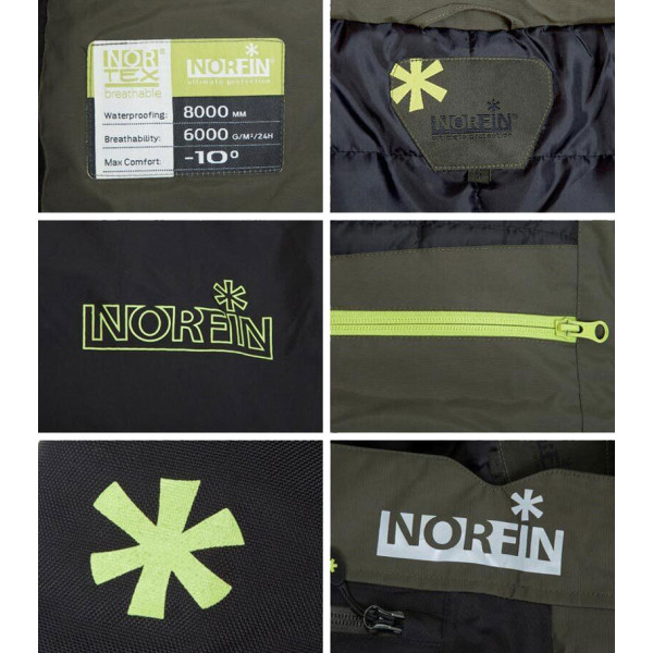 Костюм Norfin Feeder XL -10°C / 8000мм Костюм Norfin Feeder XL -10°C / 8000мм