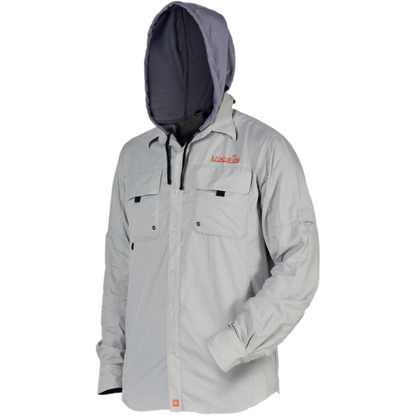 Рубашкa Norfin Focus Hood XXL UV Nylon RipStop