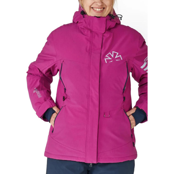 Куртка Norfin Women Nordic Purple L -35°C / 8000мм Пурпурный