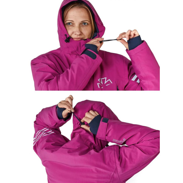 Куртка Norfin Women Nordic Purple XL -35°C / 8000мм Пурпурный