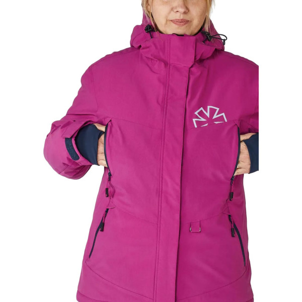 Куртка Norfin Women Nordic Purple XL -35°C / 8000мм Пурпурный