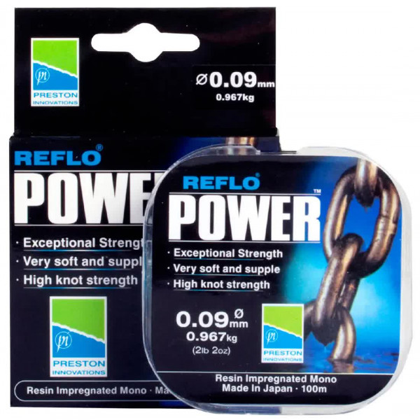 Лісочка Preston Reflo Power 100m 0.10mm 1.205kg