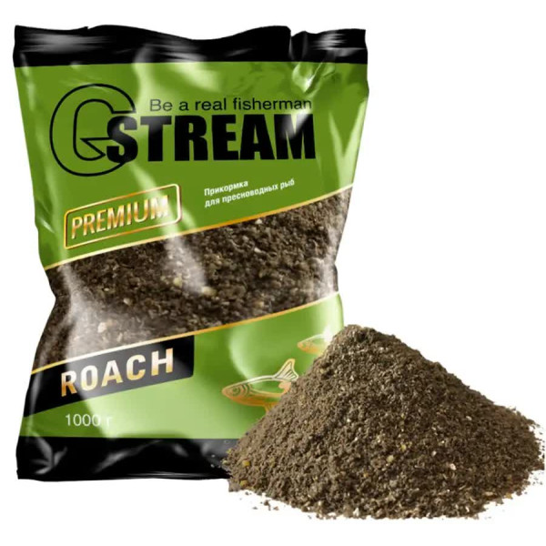 Прикормка G.Stream Premium Series Roach 1kg