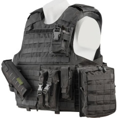 Жилет тактический Defcon 5 Law Enforcement Vest Carrier. Black