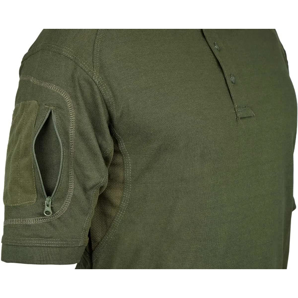 Теніска поло Defcon 5 Tactical Polo Short Sleeves with Pocket L OD Green